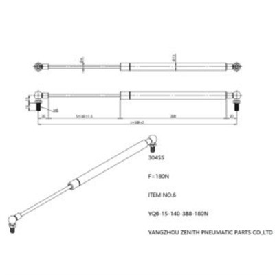 304 Gas Gas Strut